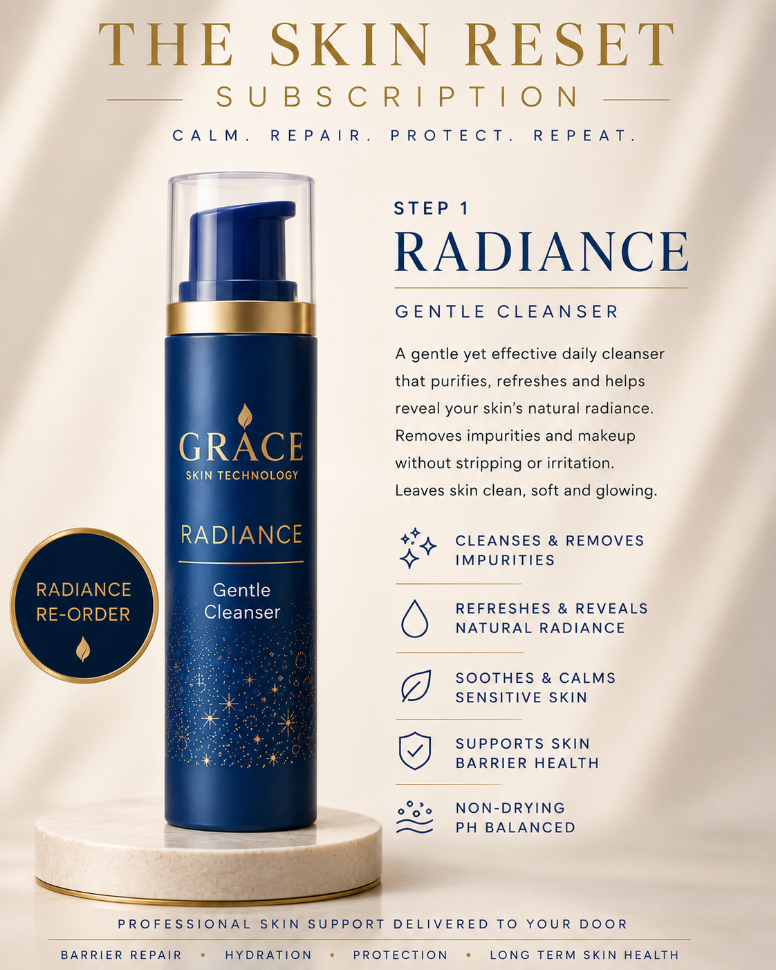 RADIANCE 7 CLEANSER RESET REFILL